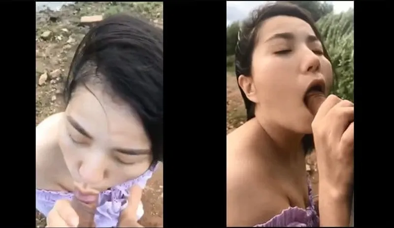 Em ghệ bj cho em gái bên bờ sông
